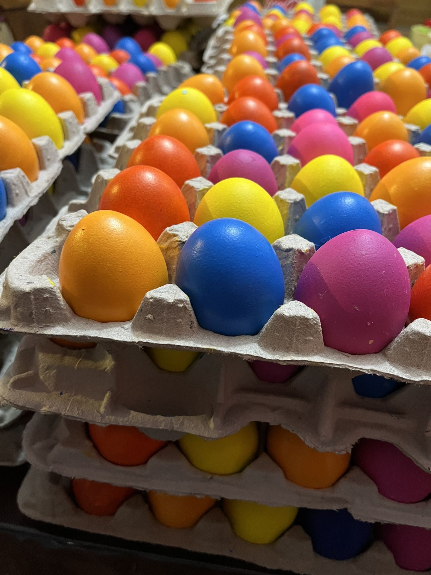 Easter confetti eggs 