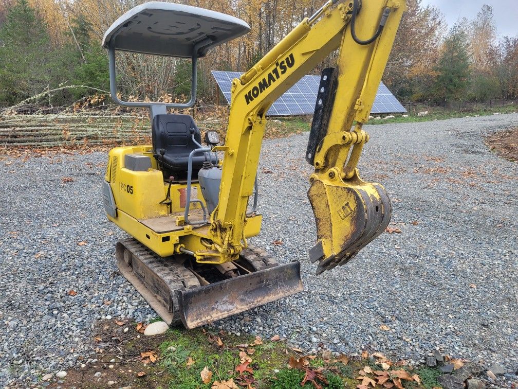 Kamatsu Pc05 Mini Excavator
