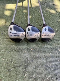 Callaway Steelhead Plus Driver and Fairway Woods set