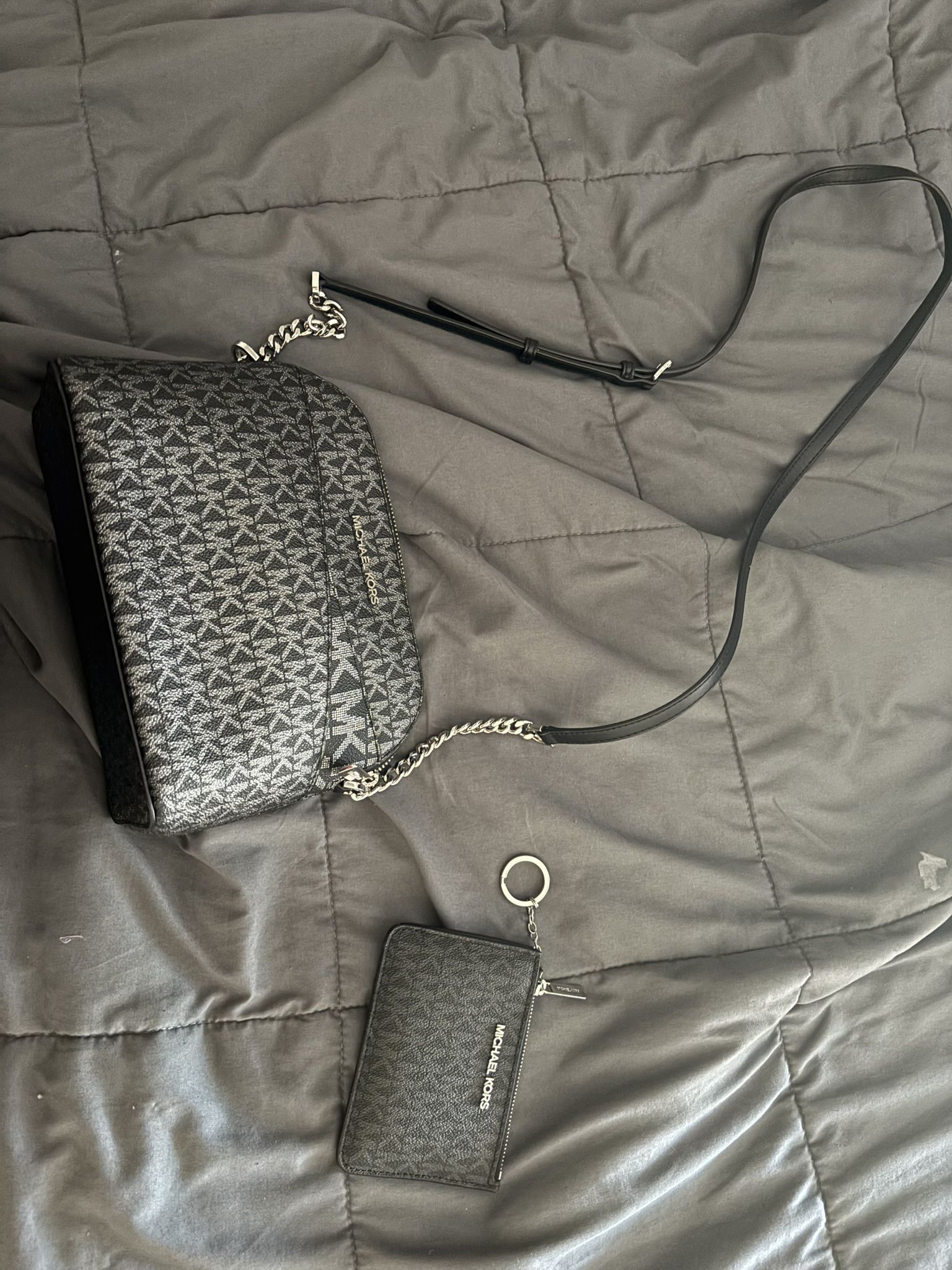 Michael Kors Crossbody Bag + Matching Wallet