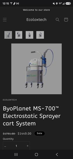 Electrostatic Sprayer
