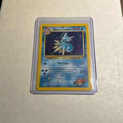 Pokémon Misty’s Seadra Prerelease 9/132 NM/M