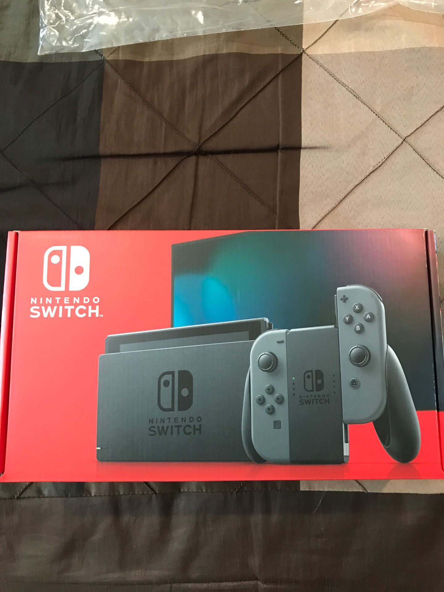 Nintendo Switch Console - Black Joy Cons - Brand New