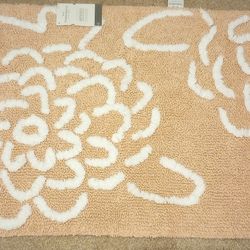 Floral Bath Rug 