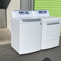 Dryer And Washer Set Gas LG