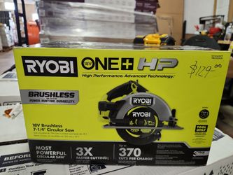 RYOBI
ONE+ HP 18V Brushless Cordless 7-1/4 in. Circular Saw (Tool Only)