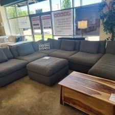 Modular Modern Sectional w/ Faux Down