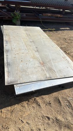 4x8 Aluminum Sheets X 1/8” Thick (price Is Firm)