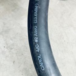 #2 SOOW CUTS OF 50’ 4/C Cord. 100A Rated 200’ Total