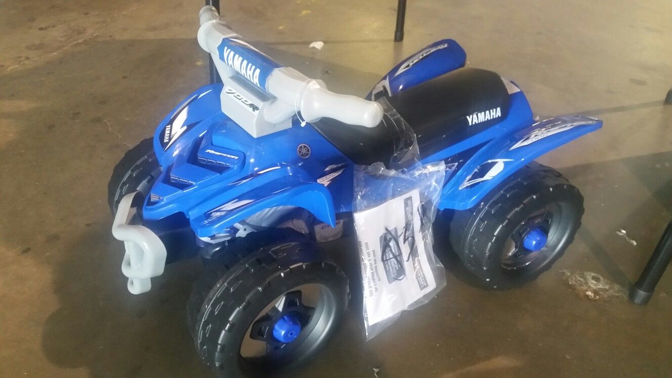 Brand new assembled yamaha ride on