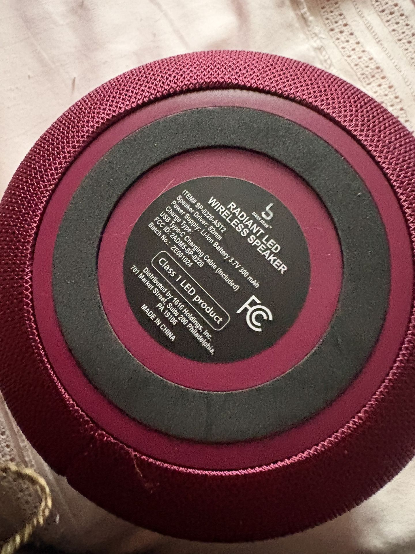 Portable Speaker