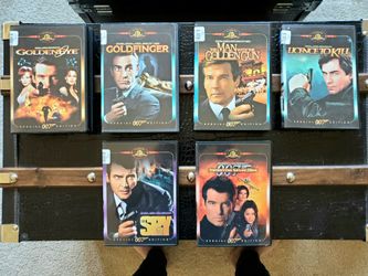 James BOND 007 DVD's