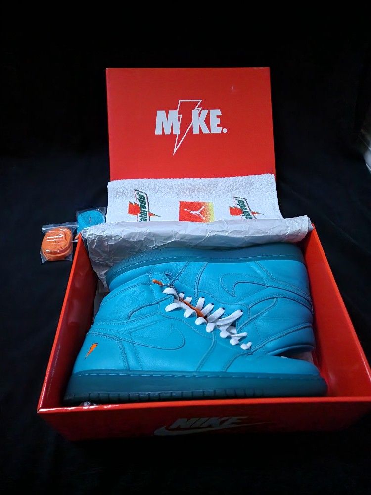 Jordan 1 Gatorade Blue Lagoo