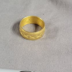 10K Gold Plated Size 6 Ring