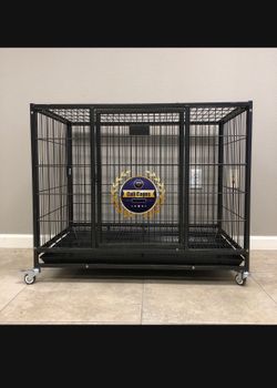 Dog pet cage kennel size 37” medium new in box