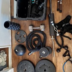 Gym Workout Equipment 150 For All Or Sell By Piece