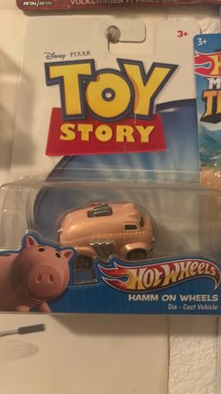 Hot Wheels Toy Story Hamm On Wheels Die-Cast