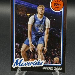 2025-26 Topps 45th Anniversary 1980-81 Foil #80BK-51 Cooper Flagg RC