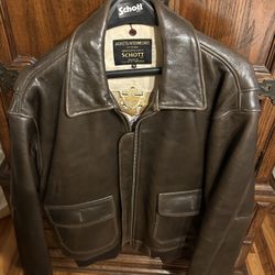 SCHOTT “Wings Of Gold” Leather Jacket