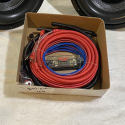 Brand New 4 Gauge Car Audio Amplifier Wiring Kit $40 Each