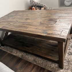 Wood Coffee Table 
