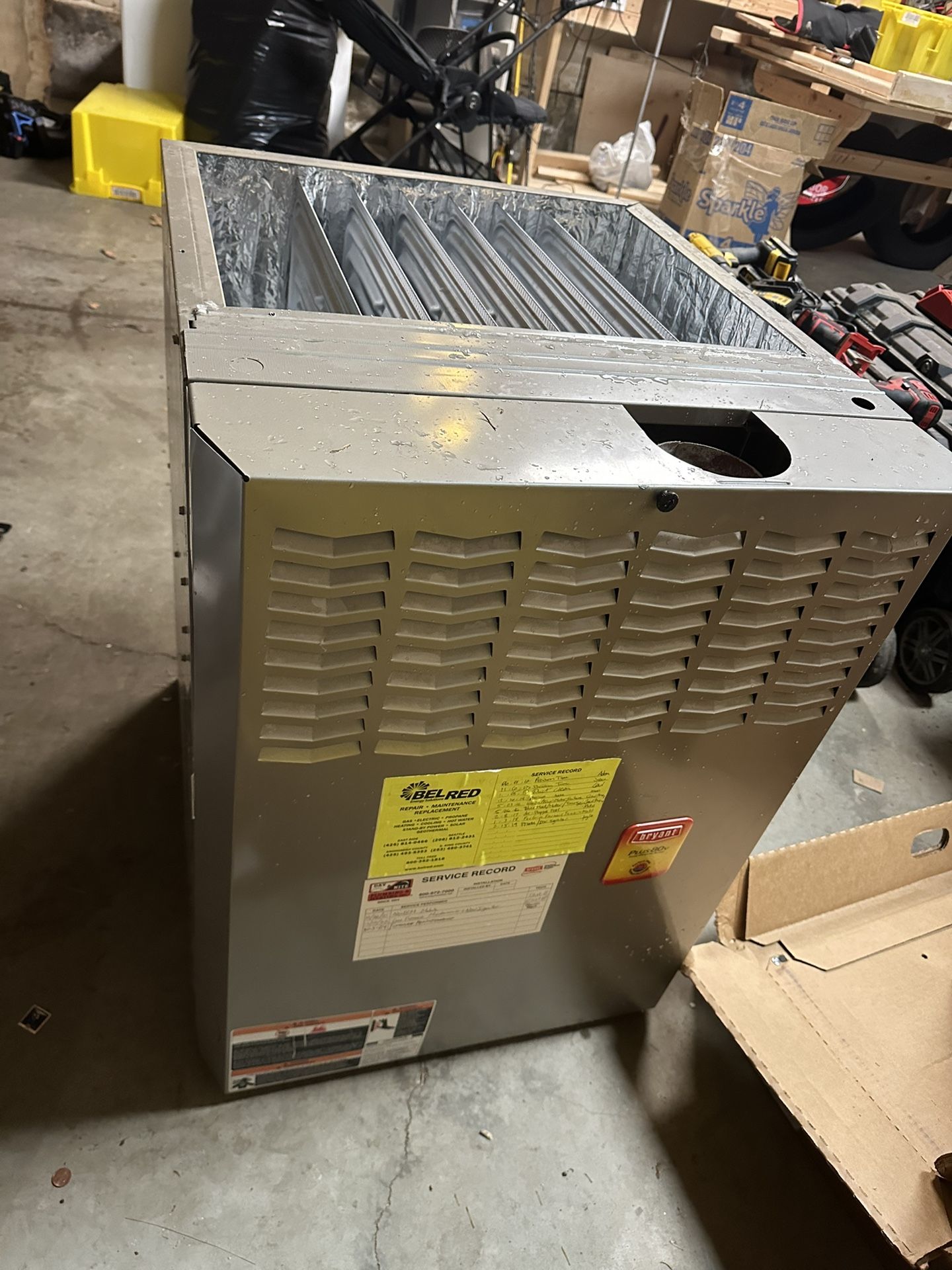 Gas Furnace Bryant 80% 120k BTU