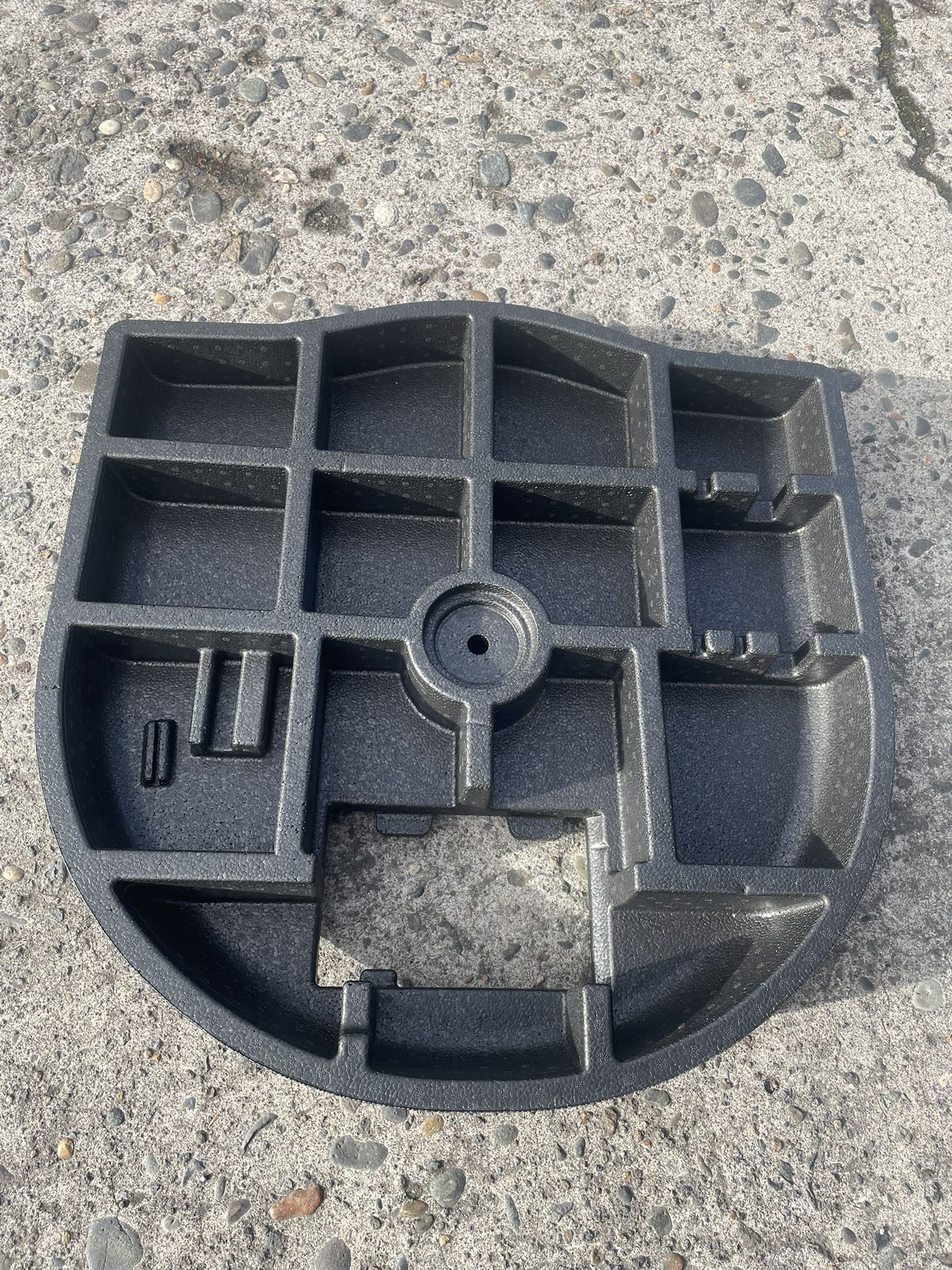 2015-2023 Jeep Renegade Rear trunk spare tire Cover Tool Compartment Foam OEM