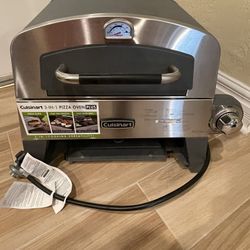 New Cuisinart 3-in-1 Pizza Oven, Griddle, and Grill