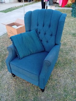 Teal Accent Chair