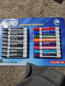 Expo dry erase markers