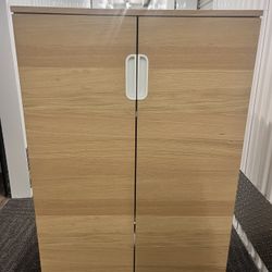 Modern Wood Storage Cabinet (IKEA)