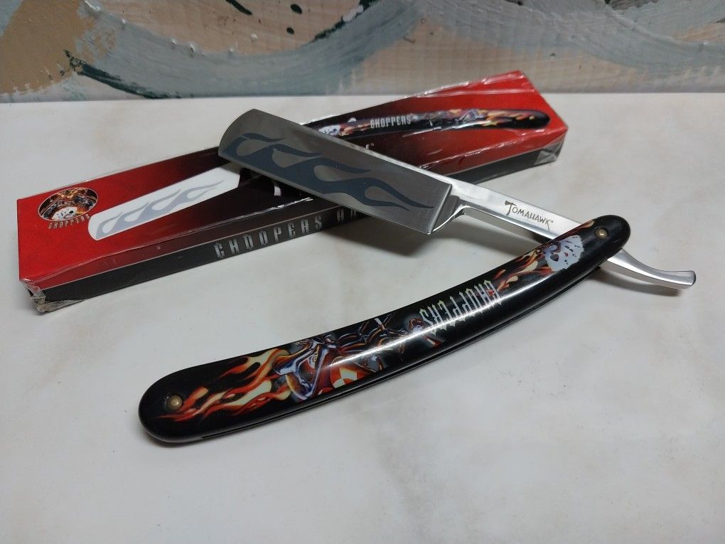 Choppers Handle Straight Razor