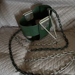 Toddler Swing With Coated Chains 