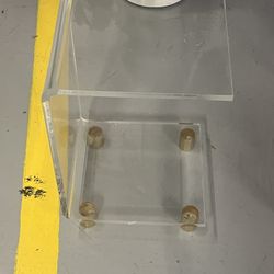 Lucite Acrylic Side Table
