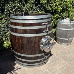 Big wine barrel