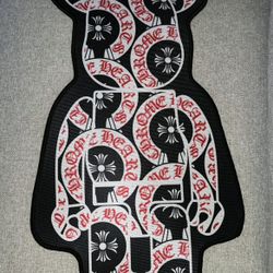 Chrome Hearts Teddy Bear Rug
