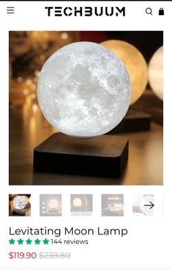 Levitating Moon Lamp (NEW)