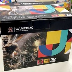 Retro arcade. 35,000 full retro games 2 wireless controllers. Christmas gift