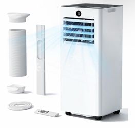 Portable Air Conditioner with Remote and Accessories