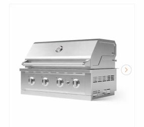 Performance Outdoor Kitchen 4-Burner Built-In Propane Gas Grill in Stainless Steel, 36 in.