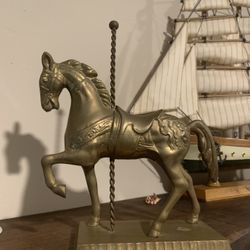 Vintage Bronze Horse Sculpture/ Statue 