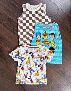 Toddler Boys T-shirts size 5T $2 for all