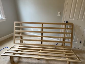 Queen folding futon + mattress