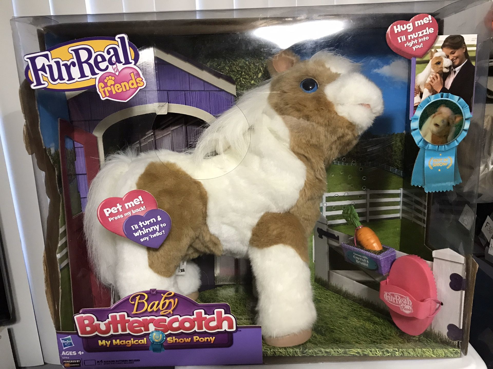 New FurReal Friends Baby Butterscotch Talking Toy Horse Show Pony Fur Real Magic