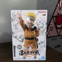 BANPRESTO FIGURE COLOSSEUM Modeling Ninkai Shinobi World War Uzumaki Naruto Boy