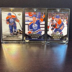 Taylor Hall, Jordan Eberle, Ryan Nugent-Hopkins Rookie Cards, Upper Deck