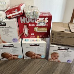 HUGE BABY DIAPER SALE! Sizes 1 And 2 
