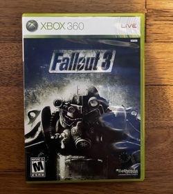 Fallout 3 Xbox 360 Tested, working, great condition