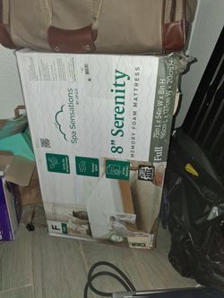 "8 Serenity memory foam mattress