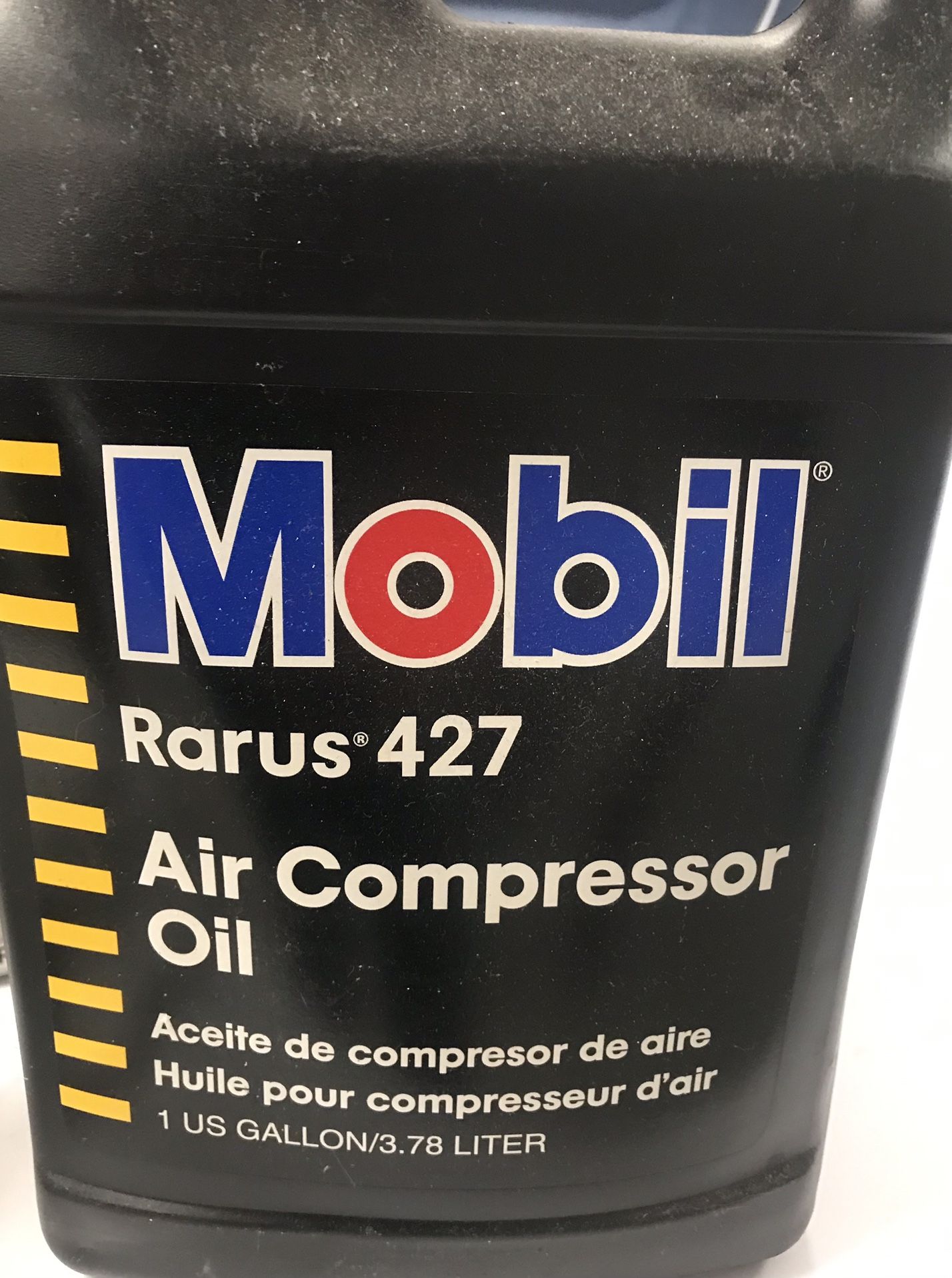 Mobil Rarus 427 - 1 Gallon Air Compressor Oil